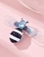 Fashion Bee Simulation Three-dimensional Diamond Bee Brooch  Acrylic