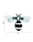 Fashion Bee Simulation Three-dimensional Diamond Bee Brooch  Acrylic