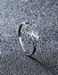 Fashion Butterfly Stainless Steel Oil Drip Butterfly Ring
