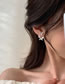 Fashion Gold Alloy Oil Drip Butterfly Stud Earrings