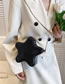 Fashion White Pu Xingxing Crossbody Bag