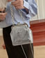 Fashion Silver Laser Ice Crack Cover Cissert Body Bag