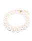 Fashion Imitation Pearls Double -layer Necklace Of Pearl Beaded Beads