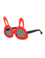 Fashion Red Frame Black Legs Cartoon Rabbit Kids Sunglasses