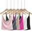 Fashion Khaki Polyester Hanging Strap Top