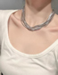 Fashion Silver Alloy Multi-layer Chain Necklace