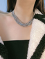 Fashion Silver Alloy Multi-layer Chain Necklace