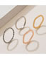 Fashion Silver Alloy Geometric Ring Set