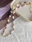 Fashion Gold Color Bead Pearl Bead Beading Necklace
