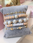 Fashion 5# Multi -layer Soft Pottery Bead Bracelet