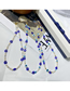 Fashion 2# Liuli Eyes Pearl Beads Necklace