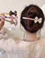 Fashion 4# Taro Ash Steposilicate Three -dimensional Bow -knot