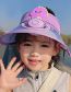 Fashion Light Version - Pink Pc Children's Cartoon Large Eaves Sunshade Empty Top Sunscreen Hat