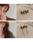 Fashion 1# Brown Geometric Geometric Round Earrings