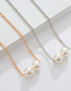 Fashion Gold Alloy Pearl Necklace