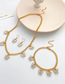 Fashion Necklace Alloy Butterfly Tassel Chain Necklace