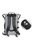 Fashion Black Pvc Waterproof Backpack Large Capacity Rafting Bag