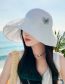 Fashion White Lace Butterfly Sun Hat