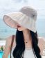 Fashion Light Gray Lace Butterfly Sun Hat