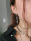 Fashion 2# Alloy Geometric Star Hoop Earrings
