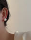Fashion Large Pearl Stud Earrings Geometric Pearl Stud Earrings
