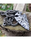 Fashion Silver Metal Geometric Spear Arrow Necklace
