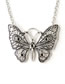Fashion 2# Alloy Geometric Butterfly Necklace