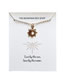 Fashion Gold Alloy Gold Plated Sun Necklace