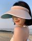Fashion Plum Powder Pc Empty Top Sun Hat With Big Brim