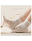 Fashion Bear Baby [spring And Summer Mesh Socks 5 Pairs] Cotton Printed Children's Socks