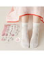 Fashion Strawberry Bear [spring And Summer Mesh Stockings 5 Pairs] Cotton Printed Children's Socks
