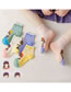Fashion Rabbit Paradise Mesh Socks [5 Pairs Of Hardcover] Cotton Printed Children's Socks