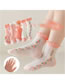 Fashion Small Flowers On The Heel [spring And Summer Mesh 5 Pairs] Cotton Printed Children's Socks