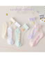 Fashion Floral Mesh Socks - 5 Pairs Cotton Printed Children's Socks