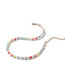 Fashion Color Geometric Bead Pearl Beaded Necklace