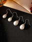 Fashion A 10m Drop-shaped Pearl Earring Water Drop Pearl Earrings (single)