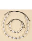 Fashion White Geometric Shell Knot Necklace