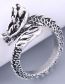Fashion Silver Alloy Dragon Ring