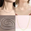 Fashion 1# Titanium Geometric Chain Necklace
