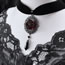 Fashion 3# Alloy Flower Oval Collar