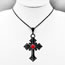 Fashion Style-6 Alloy Diamond Cross Necklace