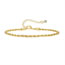 Fashion 3# Copper Gold Plated Chain Anklet