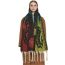 Fashion 08#brown Polyester Printed Chunky Fringed Scarf