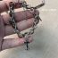 Fashion Bracelet Style Leather Wrapped Cross Chain Bracelet