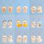 Fashion Little French Dou Simulated Cartoon Three-dimensional Puppy Earrings