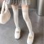 Fashion Grey Lace Over-the-knee Socks