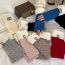 Fashion Khaki Pattern Target-f92 Gloves Polyester Plush Patchwork Knitted Half-finger Gloves