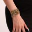 Fashion Gold Metal Gold Coin Tassel Bracelet