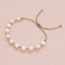 Fashion Gold Copper Bead Pearl Bead Bracelet
