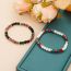 Fashion Color Crystal Beads Bracelet Set